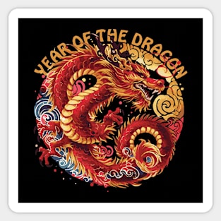 Chinese Year of the Dragon 2024 Sticker